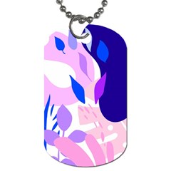 Aquatic Surface Patterns-04 Dog Tag (one Side) by Designops73