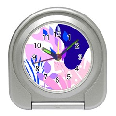 Aquatic Surface Patterns-04 Travel Alarm Clock