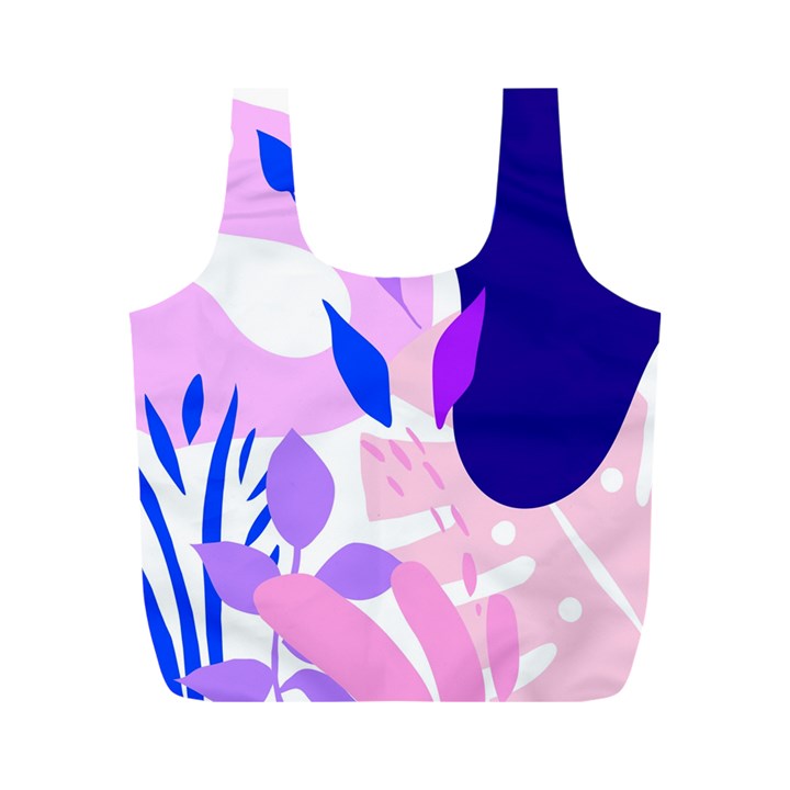 Aquatic Surface Patterns-04 Full Print Recycle Bag (M)