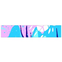 Aquatic Surface Patterns Small Flano Scarf