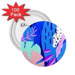 Aquatic Surface Patterns 2.25  Buttons (100 pack)  Front