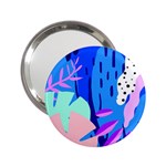 Aquatic Surface Patterns 2.25  Handbag Mirrors Front