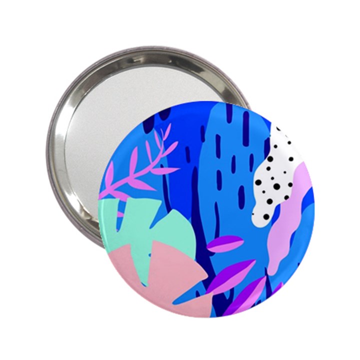 Aquatic Surface Patterns 2.25  Handbag Mirrors