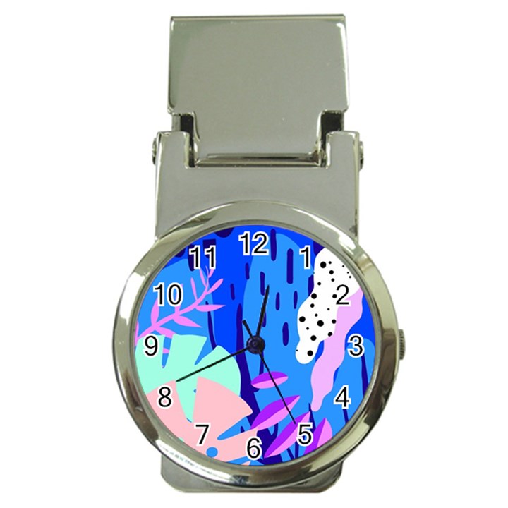 Aquatic Surface Patterns Money Clip Watches