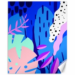 Aquatic Surface Patterns Canvas 16  x 20 