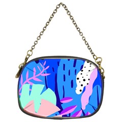 Aquatic Surface Patterns Chain Purse (Two Sides)