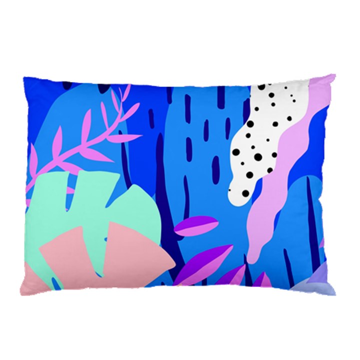 Aquatic Surface Patterns Pillow Case