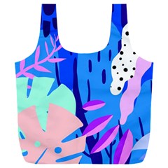 Aquatic Surface Patterns Full Print Recycle Bag (XXL)