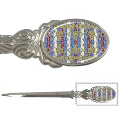 Ornament Striped Textured Colored Pattern Letter Opener