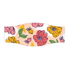 Cartoon Flowers Stretchable Headband by designsbymallika