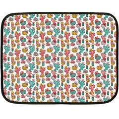 Cactus Love Fleece Blanket (mini) by designsbymallika