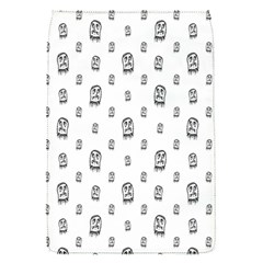 Sketchy Monster Pencil Drawing Motif Pattern Removable Flap Cover (s) by dflcprintsclothing