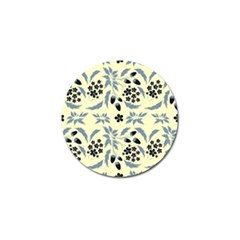 Folk Flowers Art Pattern Floral  Surface Design  Seamless Pattern Golf Ball Marker (10 Pack) by Eskimos