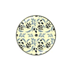 Folk Flowers Art Pattern Floral  Surface Design  Seamless Pattern Hat Clip Ball Marker by Eskimos