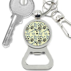 Folk Flowers Art Pattern Floral  Surface Design  Seamless Pattern Bottle Opener Key Chain by Eskimos