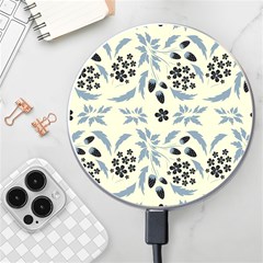 Folk Flowers Art Pattern Floral  Surface Design  Seamless Pattern Wireless Charger