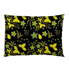 Folk Flowers Art Pattern Floral  Surface Design  Seamless Pattern Pillow Case by Eskimos