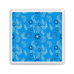 Folk Flowers Art Pattern Floral  Surface Design  Seamless Pattern Memory Card Reader (square) by Eskimos