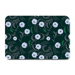 Folk Flowers Art Pattern Floral  Surface Design  Seamless Pattern Plate Mats by Eskimos