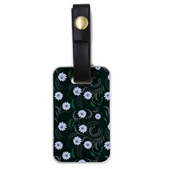 Folk Flowers Art Pattern Floral  Surface Design  Seamless Pattern Luggage Tag (one Side) by Eskimos