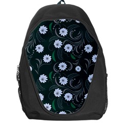 Folk Flowers Art Pattern Floral  Surface Design  Seamless Pattern Backpack Bag by Eskimos