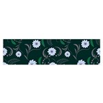 Folk flowers art pattern Floral  surface design  Seamless pattern Satin Scarf (Oblong) Front