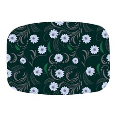 Folk Flowers Art Pattern Floral  Surface Design  Seamless Pattern Mini Square Pill Box by Eskimos