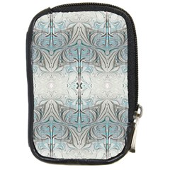 Liberty Inspired Symmetry Compact Camera Leather Case by kaleidomarblingart