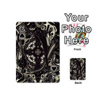 Honey Glazed Cross Playing Cards 54 Designs (Mini) Front - Spade6