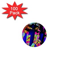 Neon Aggression 1  Mini Buttons (100 Pack)  by MRNStudios