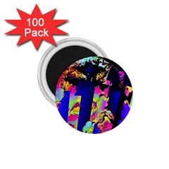 Neon Aggression 1 75  Magnets (100 Pack)  by MRNStudios