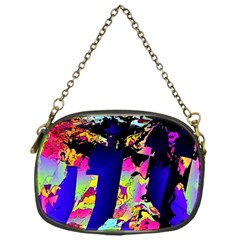 Neon Aggression Chain Purse (one Side) by MRNStudios