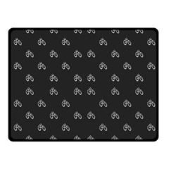 Bicycle Signal Street Motif Print Pattern Fleece Blanket (small) by dflcprintsclothing