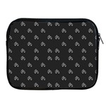 Bicycle Signal Street Motif Print Pattern Apple iPad 2/3/4 Zipper Cases Front