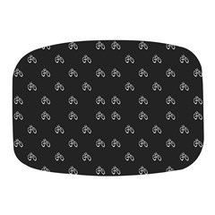 Bicycle Signal Street Motif Print Pattern Mini Square Pill Box by dflcprintsclothing