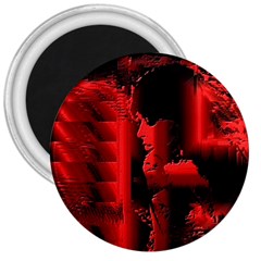 Red Light 3  Magnets by MRNStudios