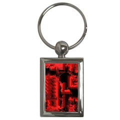 Red Light Key Chain (rectangle) by MRNStudios