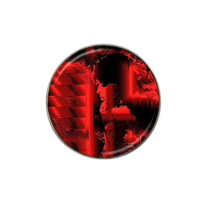 Red Light Hat Clip Ball Marker