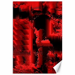 Red Light Canvas 12  X 18  by MRNStudios