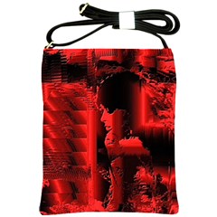 Red Light Shoulder Sling Bag by MRNStudios