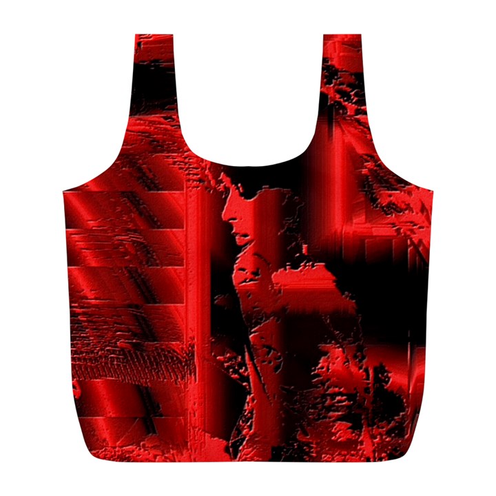 Red Light Full Print Recycle Bag (L)