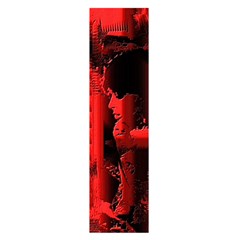 Red Light Satin Scarf (oblong) by MRNStudios