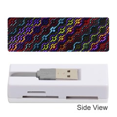 Dark Multicolored Mosaic Pattern Memory Card Reader (stick) by dflcprintsclothing