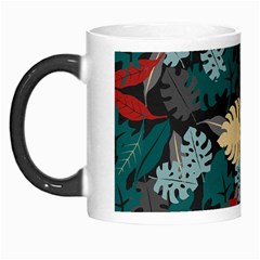 Tropical Autumn Leaves Morph Mugs by tmsartbazaar