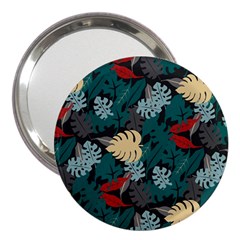 Tropical Autumn Leaves 3  Handbag Mirrors by tmsartbazaar