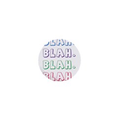 Blah Blah 1  Mini Buttons by designsbymallika