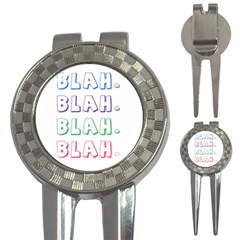 Blah Blah 3-in-1 Golf Divots by designsbymallika