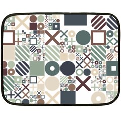 Mosaic Print Fleece Blanket (Mini)