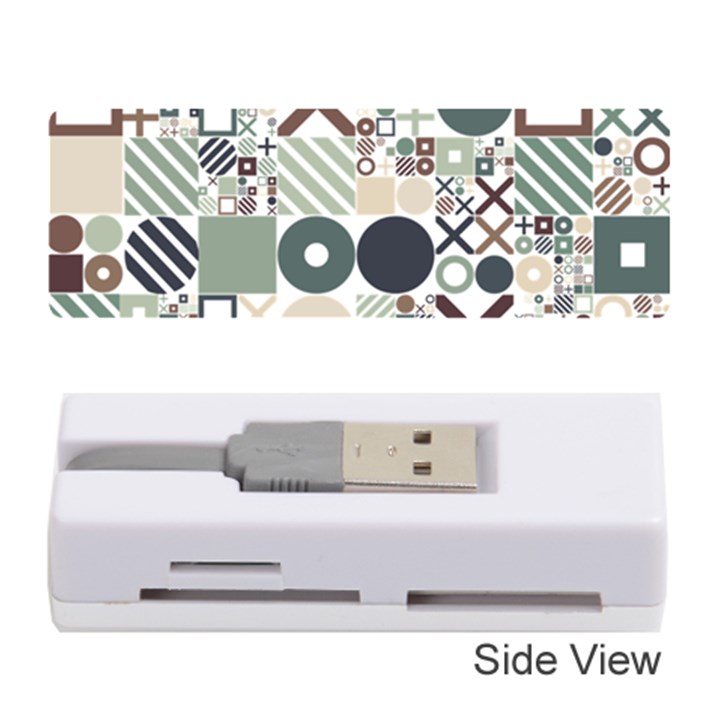 Mosaic Print Memory Card Reader (Stick)