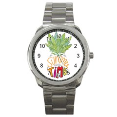 Summer Time Sport Metal Watch by designsbymallika